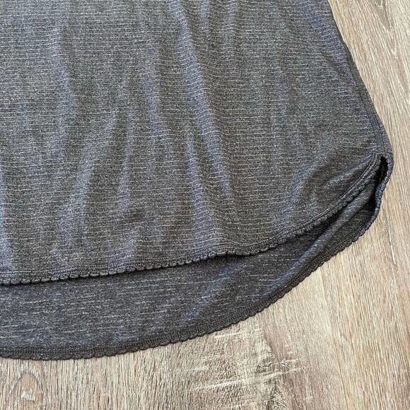 Lululemon Dark Heather Gray Stripe Racerback Tank Top - Picture 8 of 9